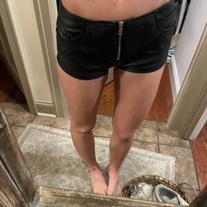 Edikted Black High Waist Women's Shorts